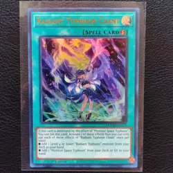 Yugioh Radiant Typhoon Chant DOOD-EN061 Ultra Rare 1st Edition NM - Image 1
