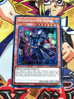 Witchcrafter Haine mp20-en223 1st Edition (NM) Secret Rare Yu-Gi-Oh! - Image 1