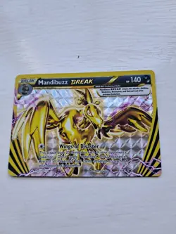 Mandibuzz Break XY182 Promo Holo Mint Pokemon Card NM - Image 1