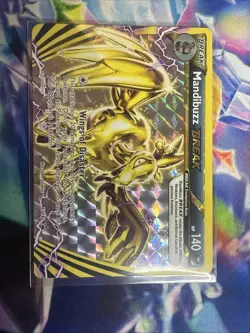 MANDIBUZZ BREAK XY182 ULTRA RARE EVOLUTIONS BLACK STAR PROMO POKEMON TCG ENGLISH - Image 1