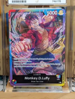 Monkey D Luffy P L Release Event Giveaway PROMO ONE PIECE ACE GRADING GEM 10 - Image 5