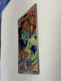 Pokemon TCG Ivysaur 134/132 Illustration Rare Mega Evolution Holo Near Mint - Image 2