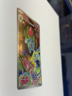 Pokemon TCG Ivysaur 134/132 Illustration Rare Mega Evolution Holo Near Mint - Image 3