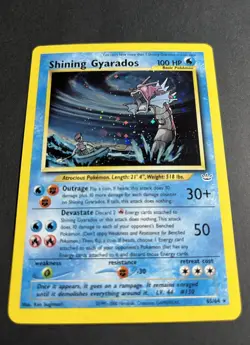 Pokemon TCG Shining Gyarados Neo Revelation 65/64 Holo Excellent Condition - Image 3