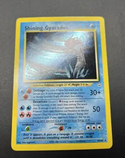 Pokemon TCG Shining Gyarados Neo Revelation 65/64 Holo Excellent Condition - Image 4