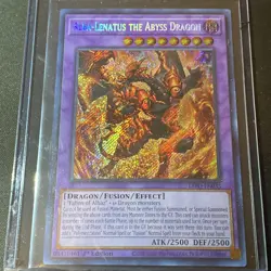 Alba-Lenatus the Abyss Dragon DIFO-EN035 Dimension Force 1st Edition - Image 1
