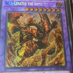 Alba-Lenatus the Abyss Dragon DIFO-EN035 Dimension Force 1st Edition - Image 2