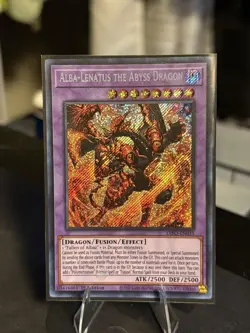 Alba-Lenatus the Abyss Dragon DIFO-EN035 Dimension Force 1st Edition - Image 1