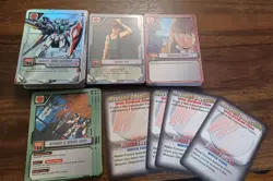 Gundam M.S. War Trading Card Game Lot C,UC and R Mix Bandai - Image 2