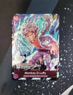Monkey.D.Luffy (041) (BANDAI CARD GAMES Fest 23-24 World Tour) P-041 One... - Image 1