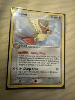 Pokemon Pidgeot Card 2/17 Pop Series 2 80 Hp Non Holo Rare - Image 1