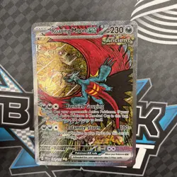 🔥Pokemon TCG Roaring Moon EX Sir Prismatic Evolutions Card 162/131 NM+🔥 - Image 1
