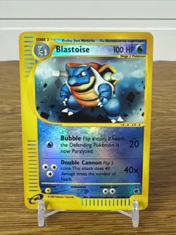 Blastoise - 36/165 - Pokemon Expedition Reverse Holo Rare Card LP - Image 1