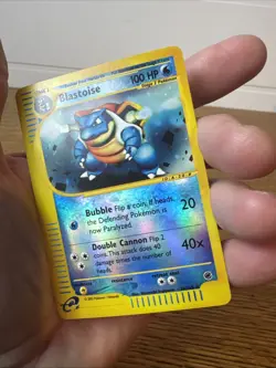 Blastoise - 36/165 - Pokemon Expedition Reverse Holo Rare Card LP - Image 3