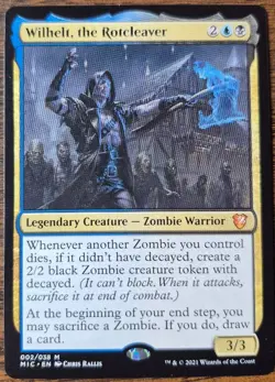 Wilhelt, the Rotcleaver Commander: Innistrad: Midnight Hunt Regular MTG - Image 1
