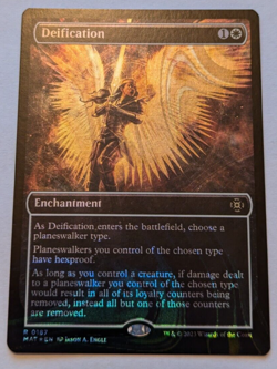 Deification - Halo Foil - Near Mint - MAT - MTG - Image 1