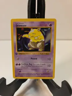 Pokemon Drowzee Common 1st Edition Base Set Shadowless 49/102 NM - Image 1