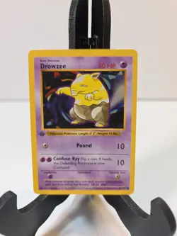 Pokemon Drowzee Common 1st Edition Base Set Shadowless 49/102 NM - Image 2