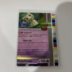 Pokemon Card - Mimikyu Error Miscut NFC Trick or Trade 062/193 Holo Rare - Image 1