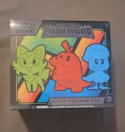 Pokemon TCG Scarlet & Violet Paldea Evolved Elite Trainer Box (ETB) Sealed - Image 1