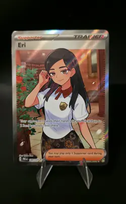 Eri #136/131 Ultra Rare - Prismatic Evolutions Pokemon TCG Card NM/M - Image 1