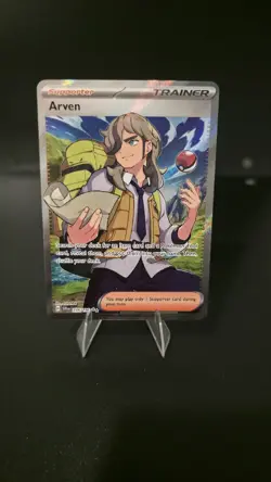 Pokemon TCG - Scarlet And Violet - Base Set - Arven 235/198 - Ultra Rare - NM - Image 1