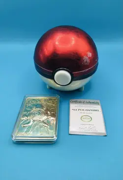 Burger King 1999 Pokemon Poliwhirl 23K Gold-Plated Trading Card - Image 1