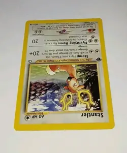 Vintage STANTLER - First Edition 76/111 Pokemon Card Neo Genesis NM 🌟 Sugimori - Image 4