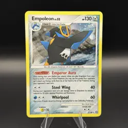 Pokemon TCG Empoleon 2/100 Stormfront Holo - NM - Image 1