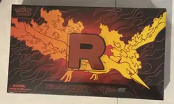 Team Rocket’s Moltres ex Ultra Premium Collection UPC Sealed Pokemon TCG 18 Pack - Image 1