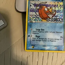 Pokemon TCG Magikarp Ex Deoxys Stamped Reverse Holo 64/107 - Image 4