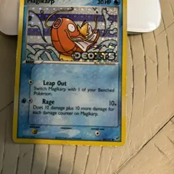 Pokemon TCG Magikarp Ex Deoxys Stamped Reverse Holo 64/107 - Image 5