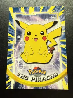1999 Topps Pokemon #25 Pikachu TV Animation Edition Series MINT WOW - Image 1