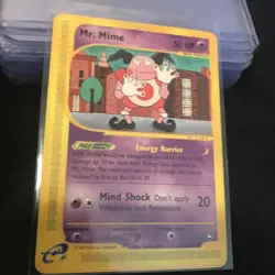 Mr. Mime 95a/147 2002 Pokemon TCG Aquapolis Near Mint - Image 1