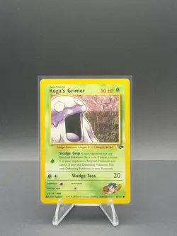 Pokemon TCG- Koga's Grimer 78/132 Gym Challenge Regular NM - Image 1
