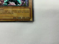 YuGiOh Blue-Eyes White Dragon #LOB-001 2002 1st Edition Ultra Rare WAVY, great - Image 4