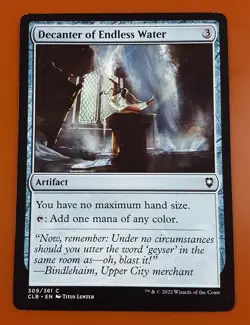 1x Decanter of Endless Water | Battle for Baldur's Gate | MTG Magic Cards - Image 1