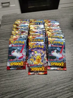 Pokemon TCG Surging Sparks Loose Booster Packs New & Factory Sealed (Lot Of 36) - Image 1