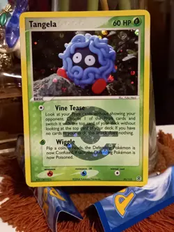 Tangela 30/112 EX FireRed & LeafGreen Reverse Holo Rare Pokemon Card - Image 1