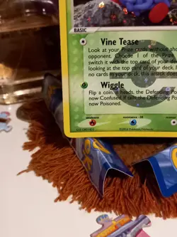Tangela 30/112 EX FireRed & LeafGreen Reverse Holo Rare Pokemon Card - Image 4
