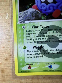 Tangela 30/112 EX FireRed & LeafGreen Reverse Holo Rare Pokemon Card - Image 4