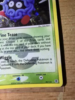 Tangela 30/112 EX FireRed & LeafGreen Reverse Holo Rare Pokemon Card - Image 5