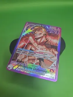 Op14-060 - Donquixote Doflamingo Leader Alt Art One Piece Card English - Image 3