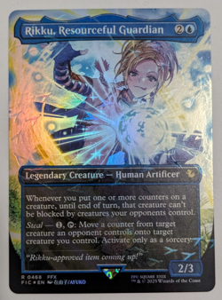 Rikku, Resourceful Guardian (468) Chocobo Track Foil! Final Fantasy Magic MtG NM - Image 1