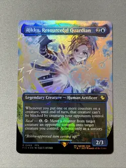 Rikku, Resourceful Guardian Chocobo Track Foil MTG Final Fantasy R0468 Commander - Image 1