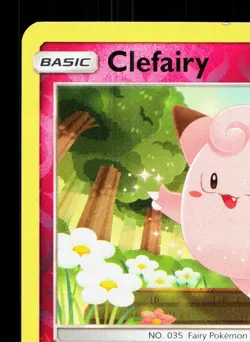 Clefairy 132/214 Unbroken Bonds LP Reverse Holo Pokemon Card TCG - Image 2