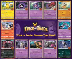 Pokemon Trick or Trade: Choose Your Card - Halloween Pokemon Cards - All NM - Image 1