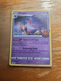 Pokemon Card Single Gengar Holo 066/196 Trick Or Trade 2022 Near Mint TCG A67 - Image 1