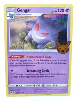 Gengar 066/196 Holo Lost Origin Trick or Trade 2022 - Pokemon Card TCG (NM) - Image 1
