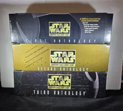 Star Wars CCG Card Game First / Second / Third Anthology - Sealed Set of 3 Boxes - Image 2